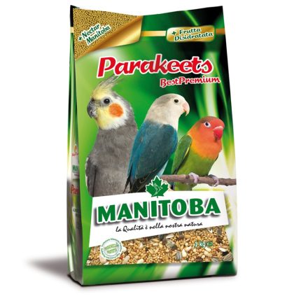 Mélange enrichi pour grandes perruches 1Kg - Manitoba Best Premium